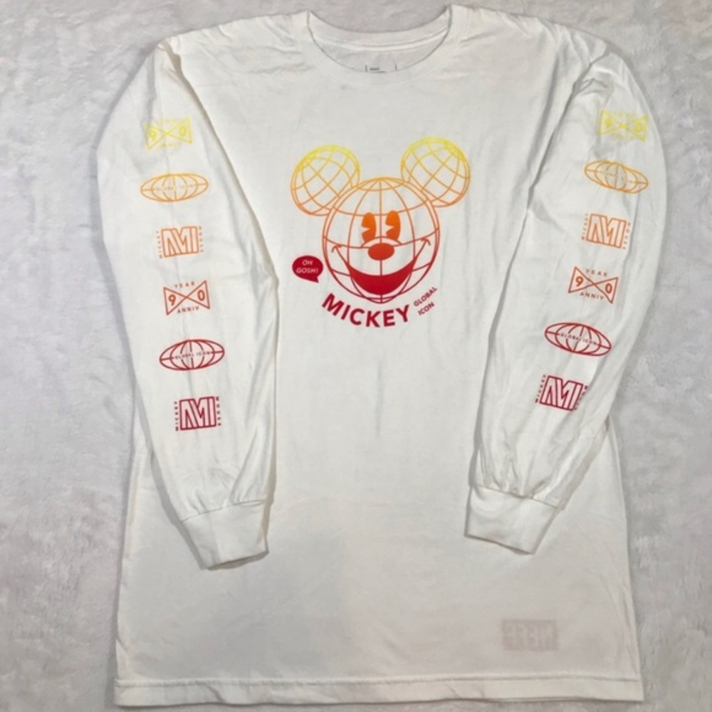 NEFF mickey disney global icon shirt‎ orange Size M